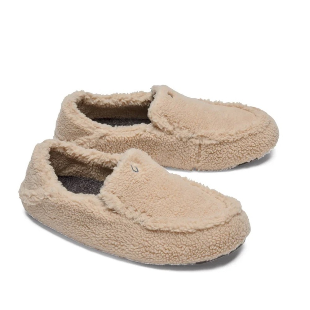 Cozy Beige Fleece Slippers Noehea Heu Sherpa 8